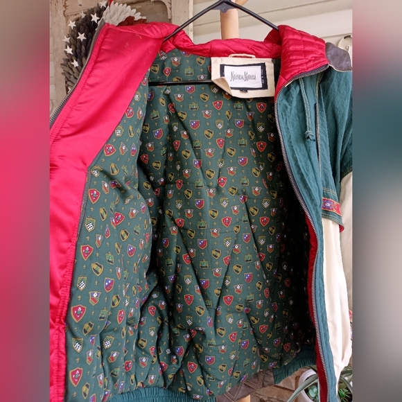 Vintage Neiman Marcus Rare Duck down lamb Jacket_Large - Picture 10 of 15